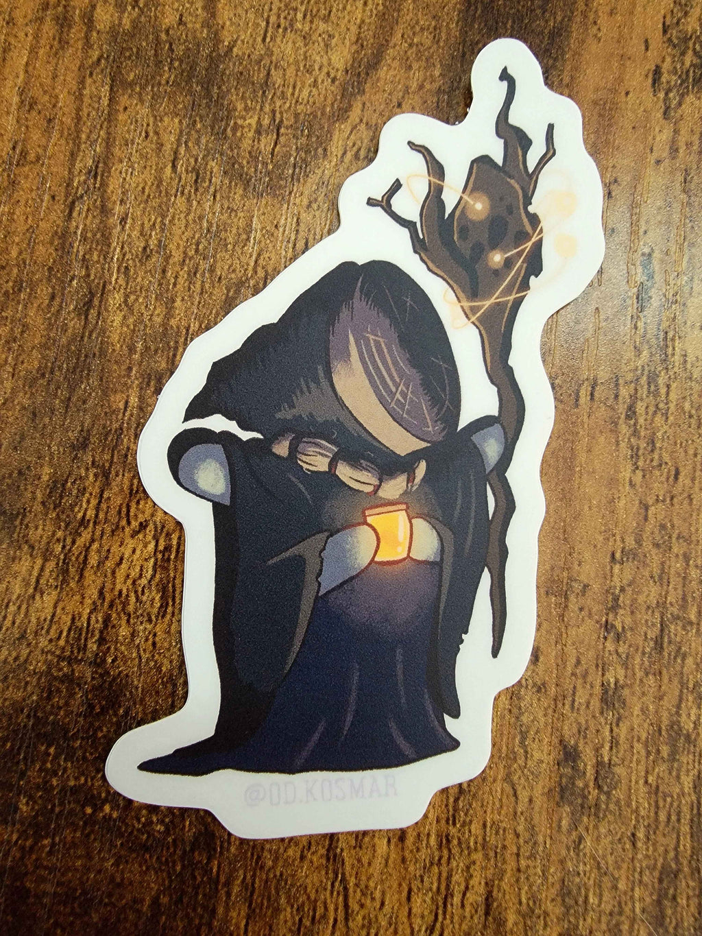 Little Basket Witch Sticker
