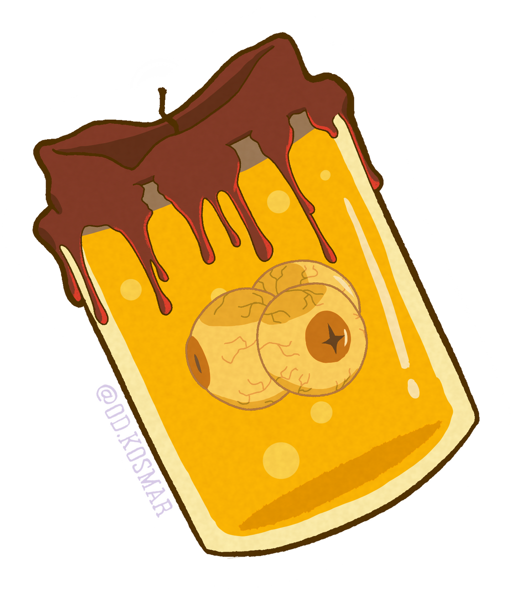 Mystery Jar Sticker
