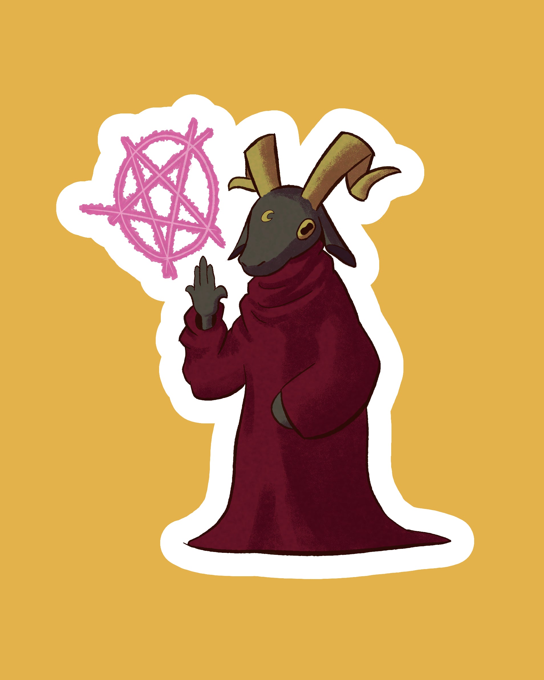 Deer Dragon Sticker Sheet