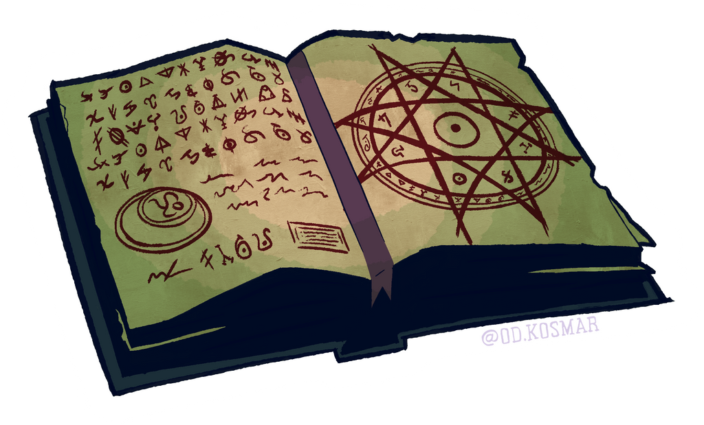 Grimoire Sticker