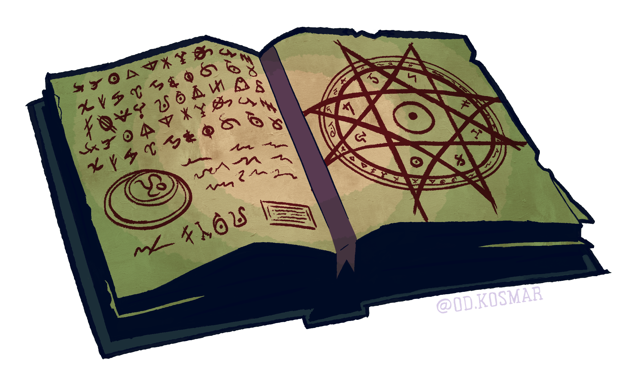 Grimoire Sticker