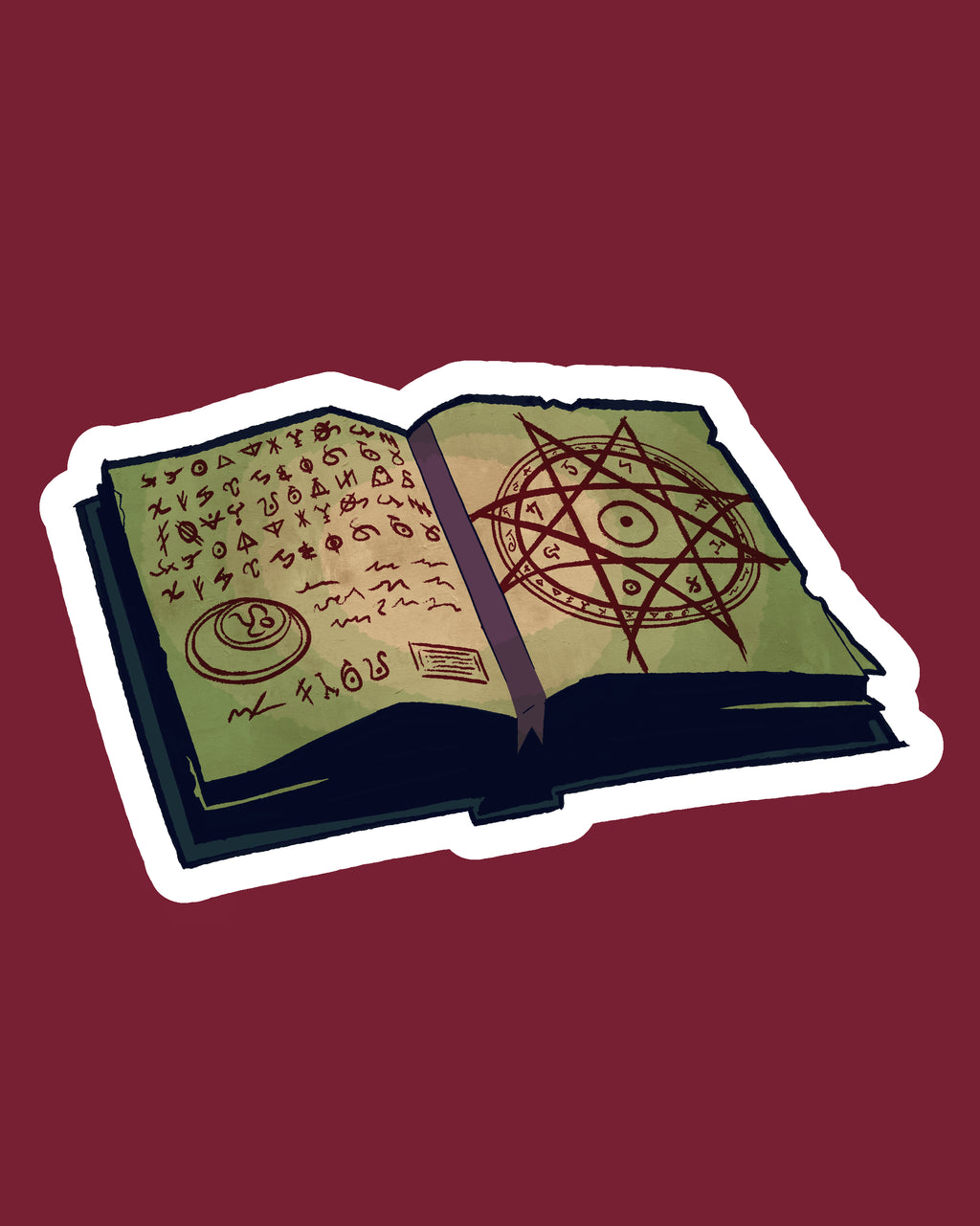 Deer Dragon Sticker Sheet